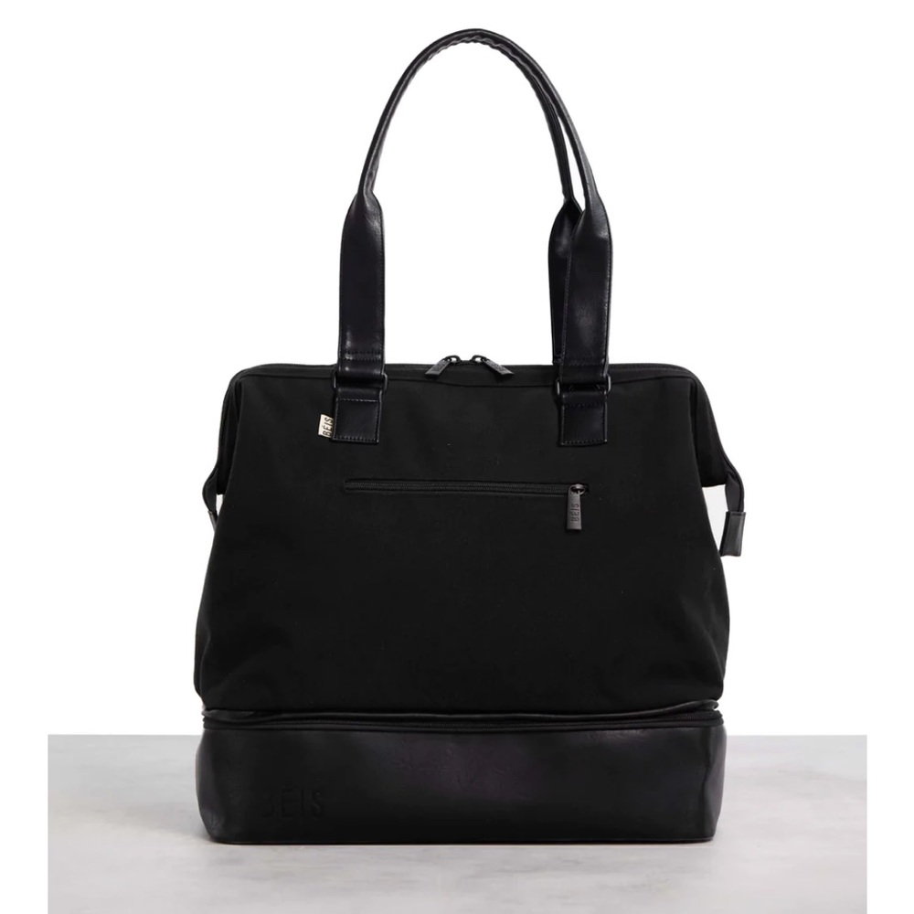 Beis convertible mini weekender in black